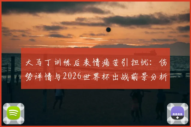 大马丁训练后表情痛苦引担忧：伤势详情与2026世界杯出战前景分析